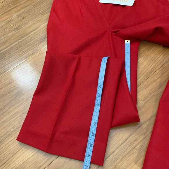 Pendleton Pants Size 8 Vintage 70s Red Wool NWT New Small Classic - Picture 9 of 13